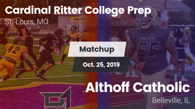 Boys Varsity Football Cardinal Ritter College Prep St Louis