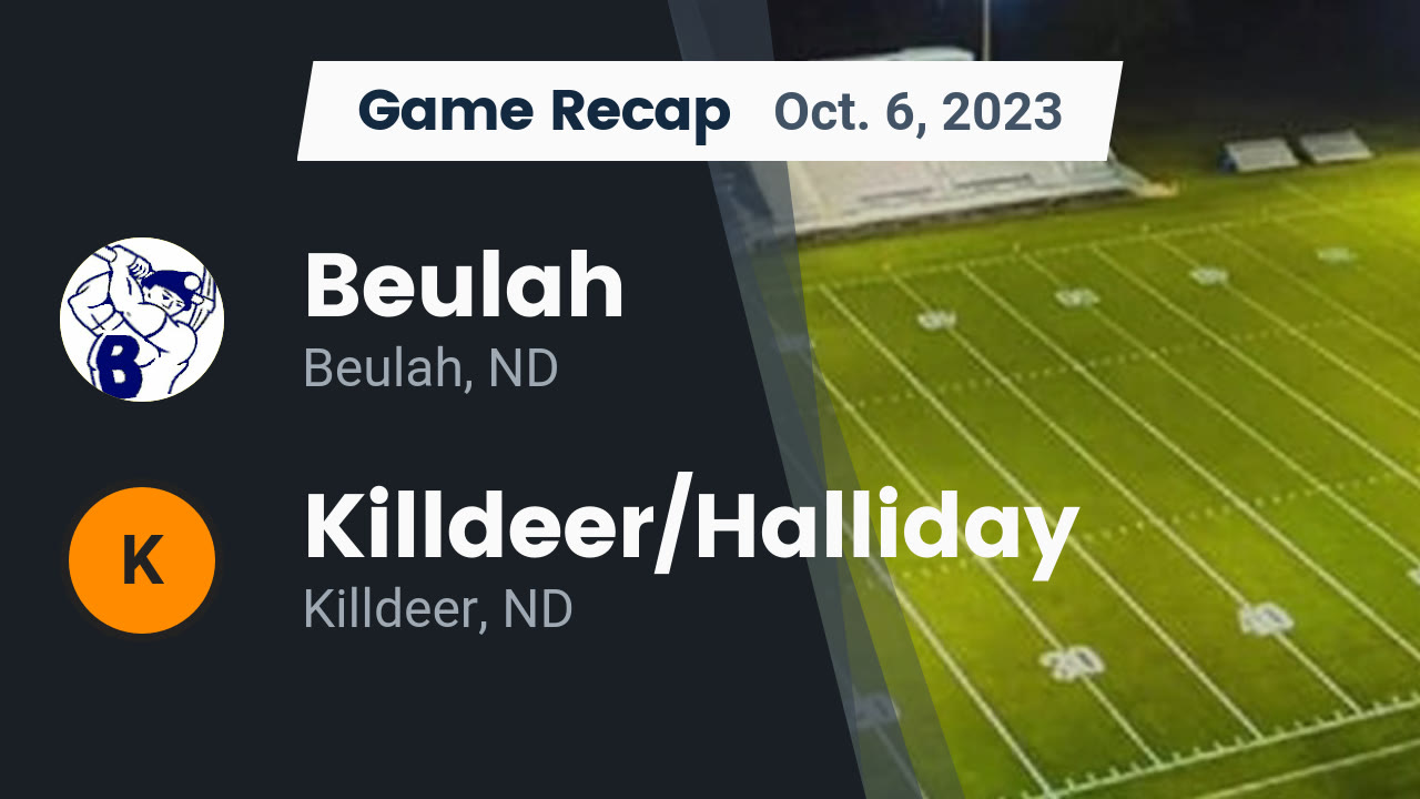 Recap Beulah vs. Killdeer/Halliday 2023 Beulah highlights Hudl