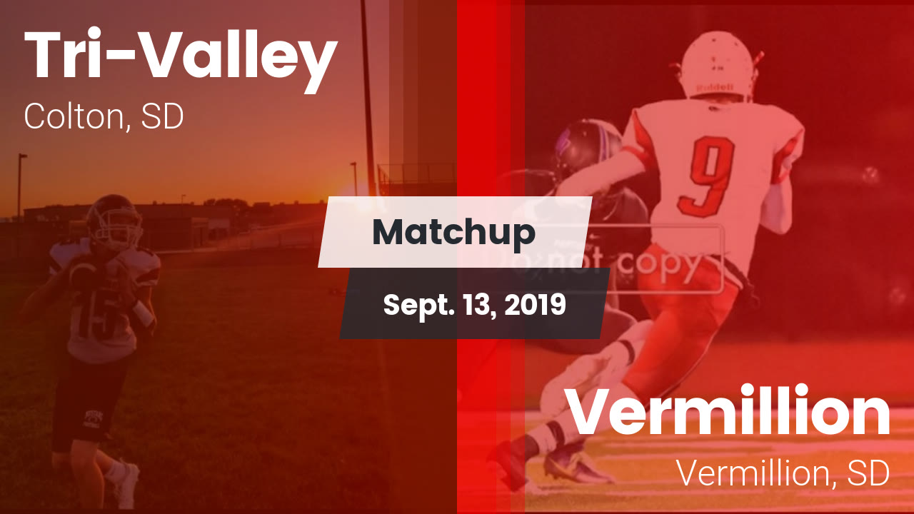 Tri Valley Hs Football Video Matchup Tri Valley Vs Vermillion