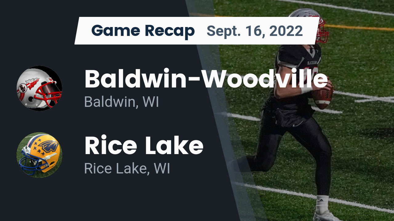 Videos BaldwinWoodville Blackhawks (Baldwin, WI) Varsity Football