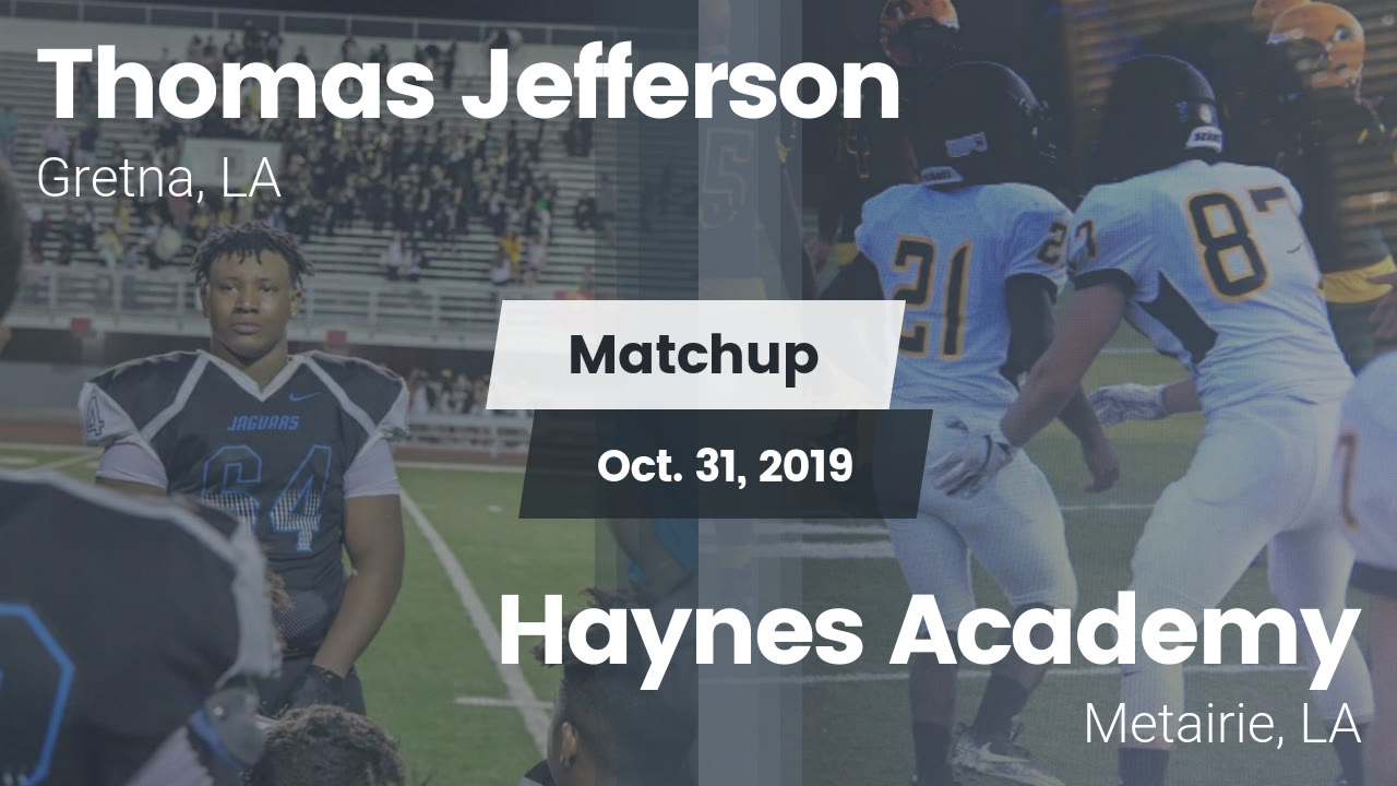 Thomas Jefferson HS Football Video "Matchup Thomas Jefferson Aca vs