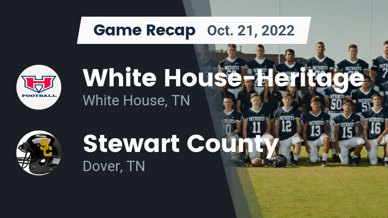 Recap White HouseHeritage vs. Stewart County 2022 White House