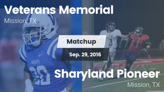 Boys Varsity Football Veterans Memorial High School Mission