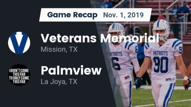 Boys Varsity Football Veterans Memorial High School Mission