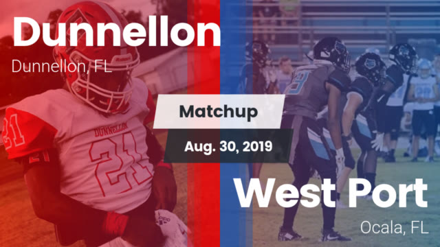 Boys Varsity Football Dunnellon High School Dunnellon Florida