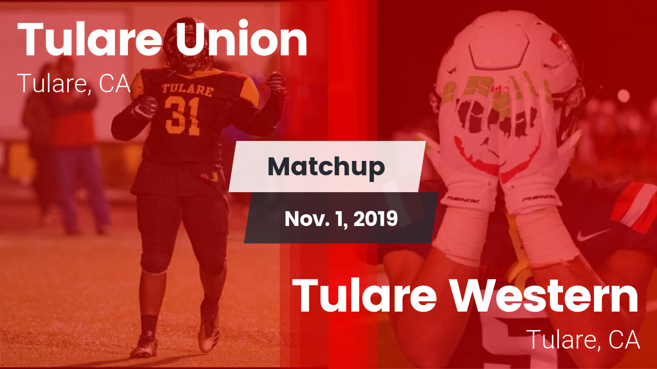 Tulare Union HS Football Video "Matchup Tulare Union vs. Tulare