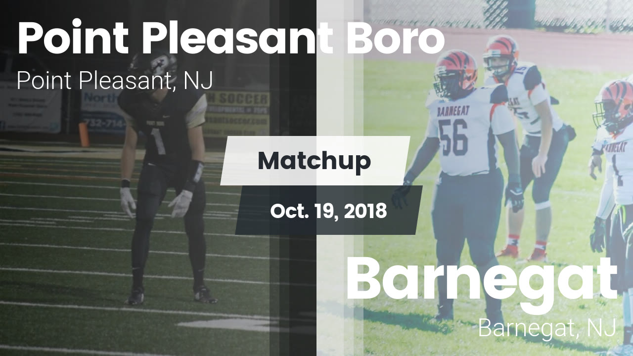 Point Pleasant Boro Hs Football Video Matchup Point Pleasant