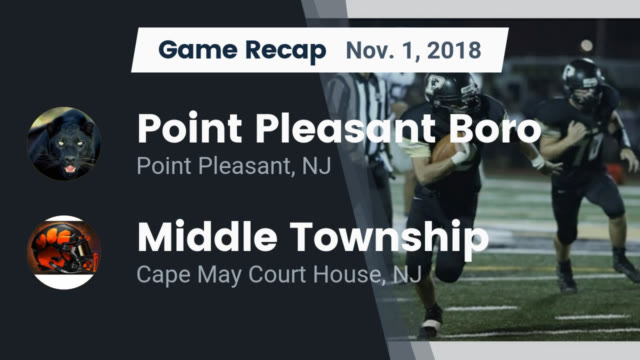 Boys Varsity Football Point Pleasant Boro High School Point