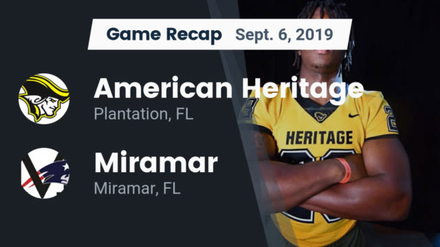 Boys Varsity Football American Heritage High School Plantation Florida Football Hudl