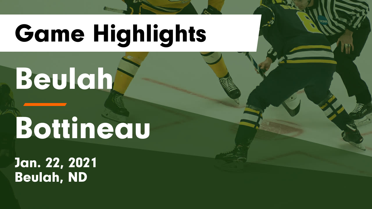 Beulah vs Bottineau Game Highlights - Jan. 22, 2021 - Beulah highlights ...