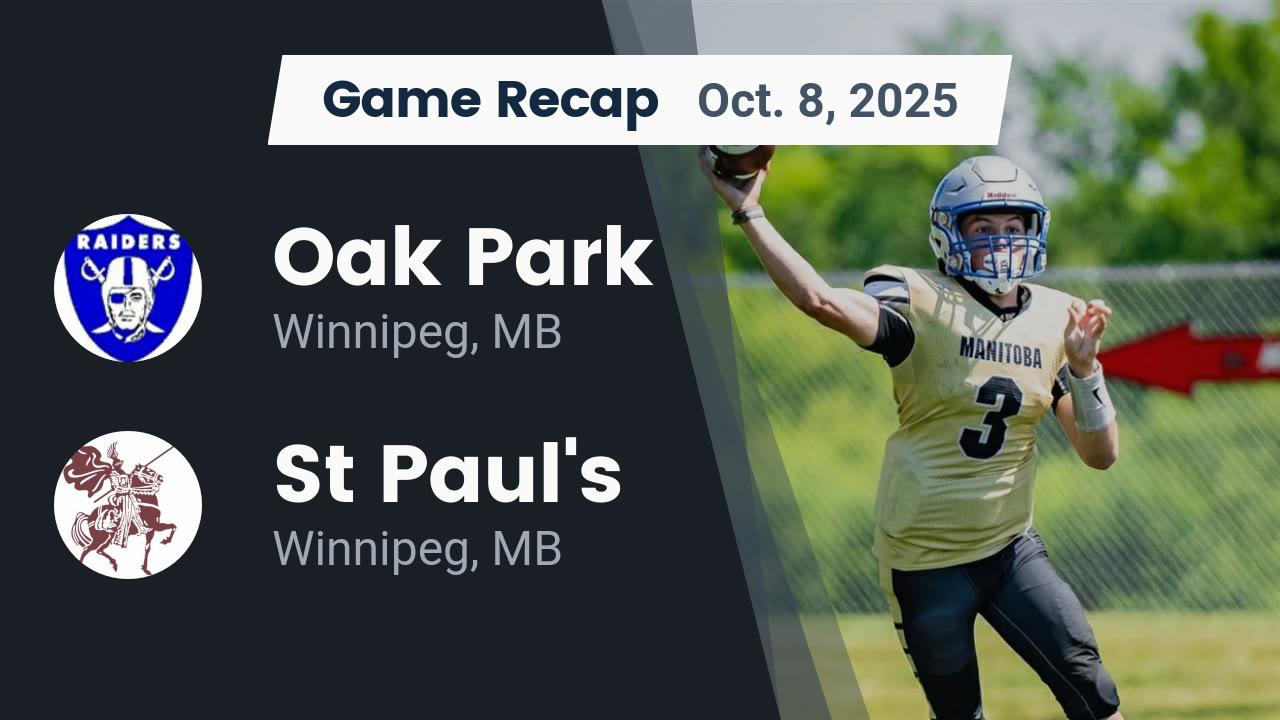 Recap Oak Park vs. St Paul's 2025 Oak Park High School highlights Hudl