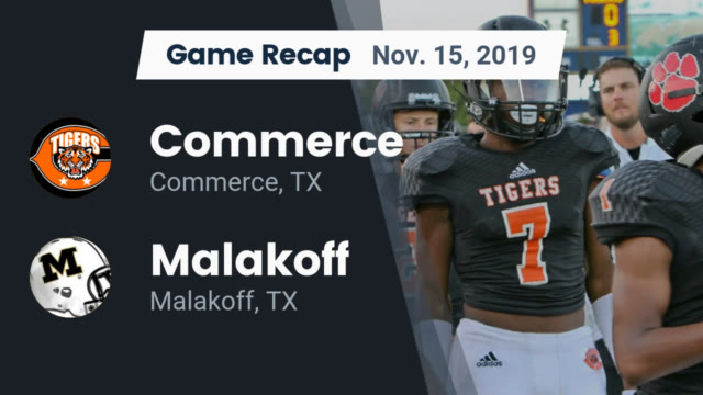 Boys Varsity Football Commerce High School Commerce Texas