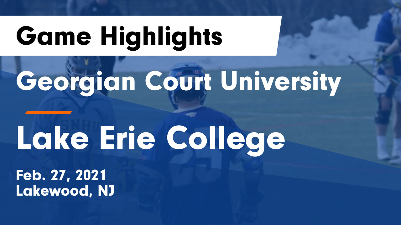 Court University vs Lake Erie College Game Highlights Feb