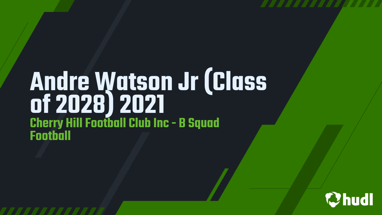 Andre Watson Jr (Class of 2028) 2021 - Cherry Hill highlights - Hudl