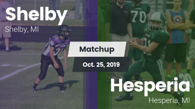 Boys Varsity Football Shelby High School Shelby Michigan