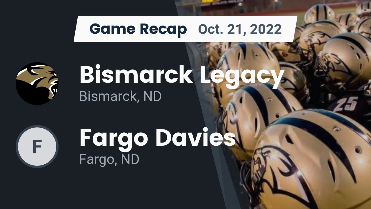 Recap Bismarck Legacy Vs Fargo Davies 2022 Legacy Highlights Hudl recap-bismarck-legacy-vs-fargo-davies-2022-legacy-highlights-hudl