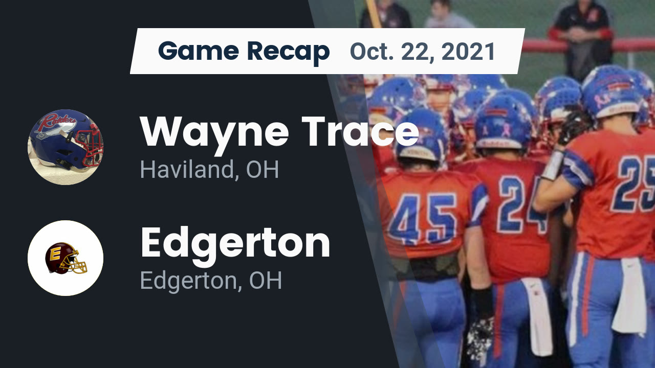 Videos Wayne Trace Raiders (Haviland, OH) Varsity Football