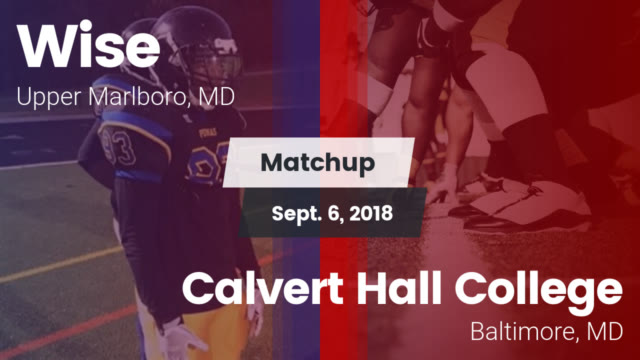 Jv Football Wise High School Upper Marlboro Maryland