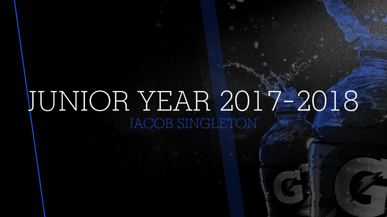 Junior Year 2017-2018 - Jacob Singleton highlights - Hudl