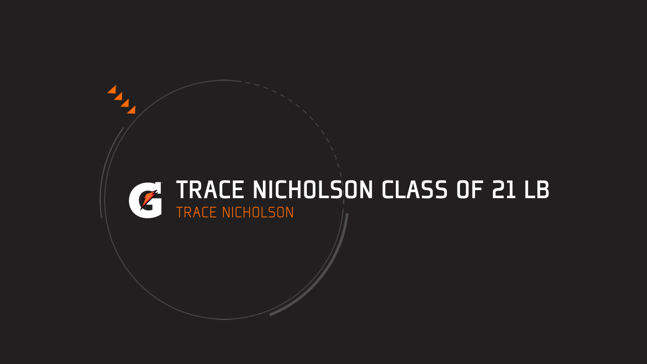 Trace Nicholson Class of 21 LB - Trace Nicholson highlights - Hudl