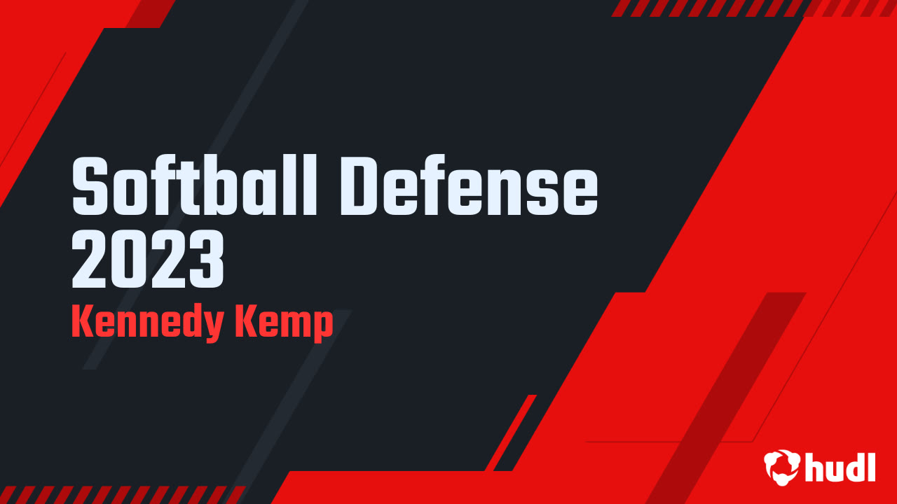 Softball Defense 2023 Kennedy Kemp highlights Hudl