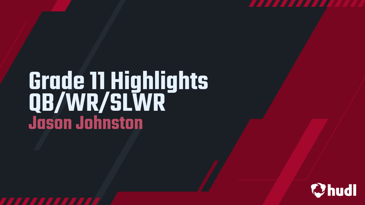 Grade 11 Highlights QB/WR/SLWR - Jason Johnston highlights - Hudl
