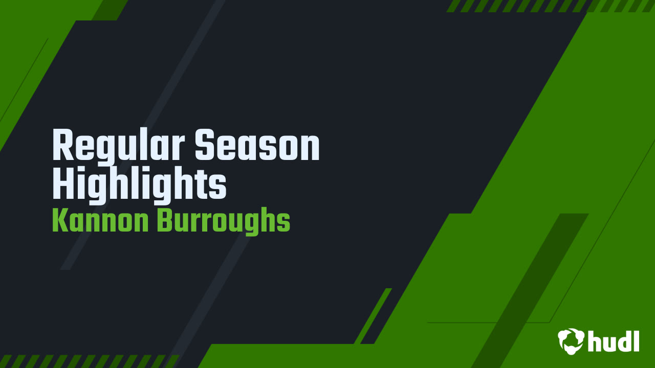 Kannon Burroughs - Green Hill - 2024 Junior Season Highlights