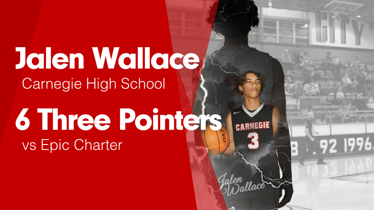 6 Three Pointers vs Epic Charter - Jalen Wallace highlights - Hudl