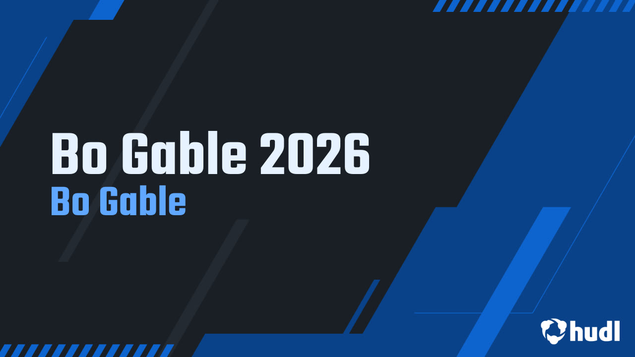 Bo Gable - Gering - 2024 Junior Season Highlights
