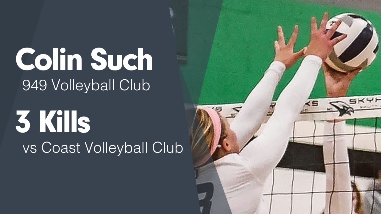 3 Kills vs Coast Volleyball Club - Colin Such highlights - Hudl