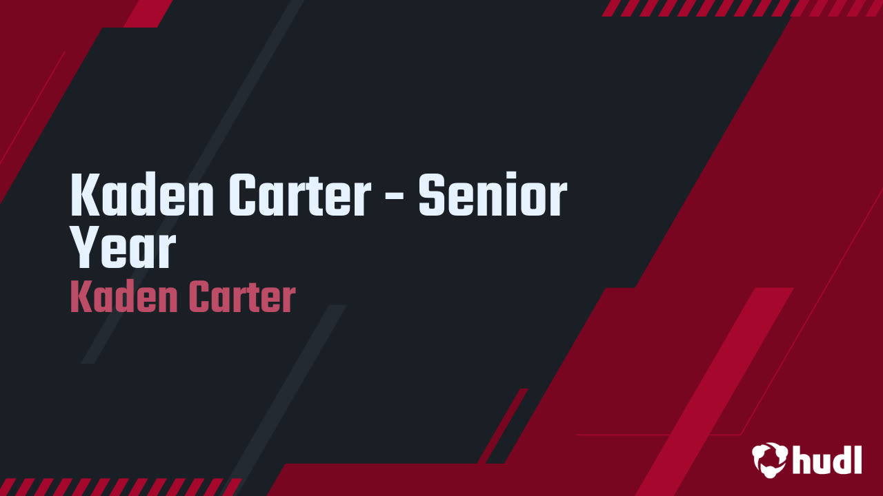 Kaden Carter - Lamar County - 2025 Senior Season Highlights 