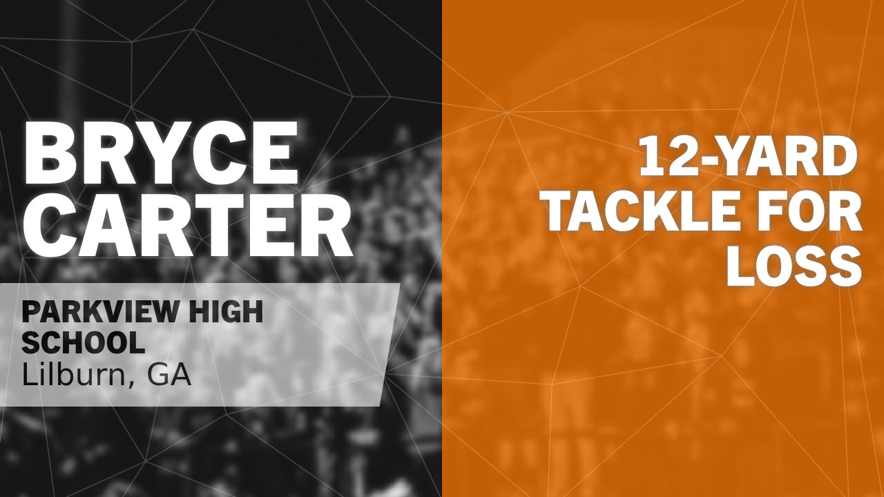 12-yard Tackle for Loss vs North Paulding - Bryce Carter highlights - Hudl