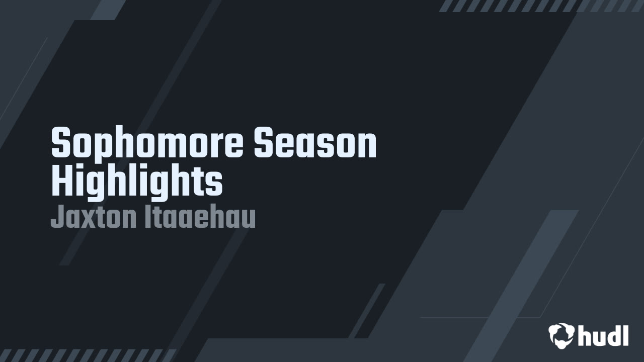 Jaxton Itaaehau - Davis - 2024 Sophomore Season Highlights