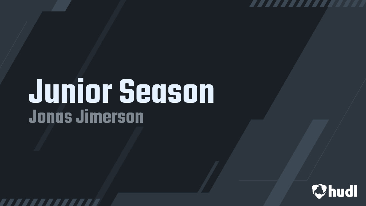 Jonas Jimerson - Houston - 2024 Junior Season Highlights