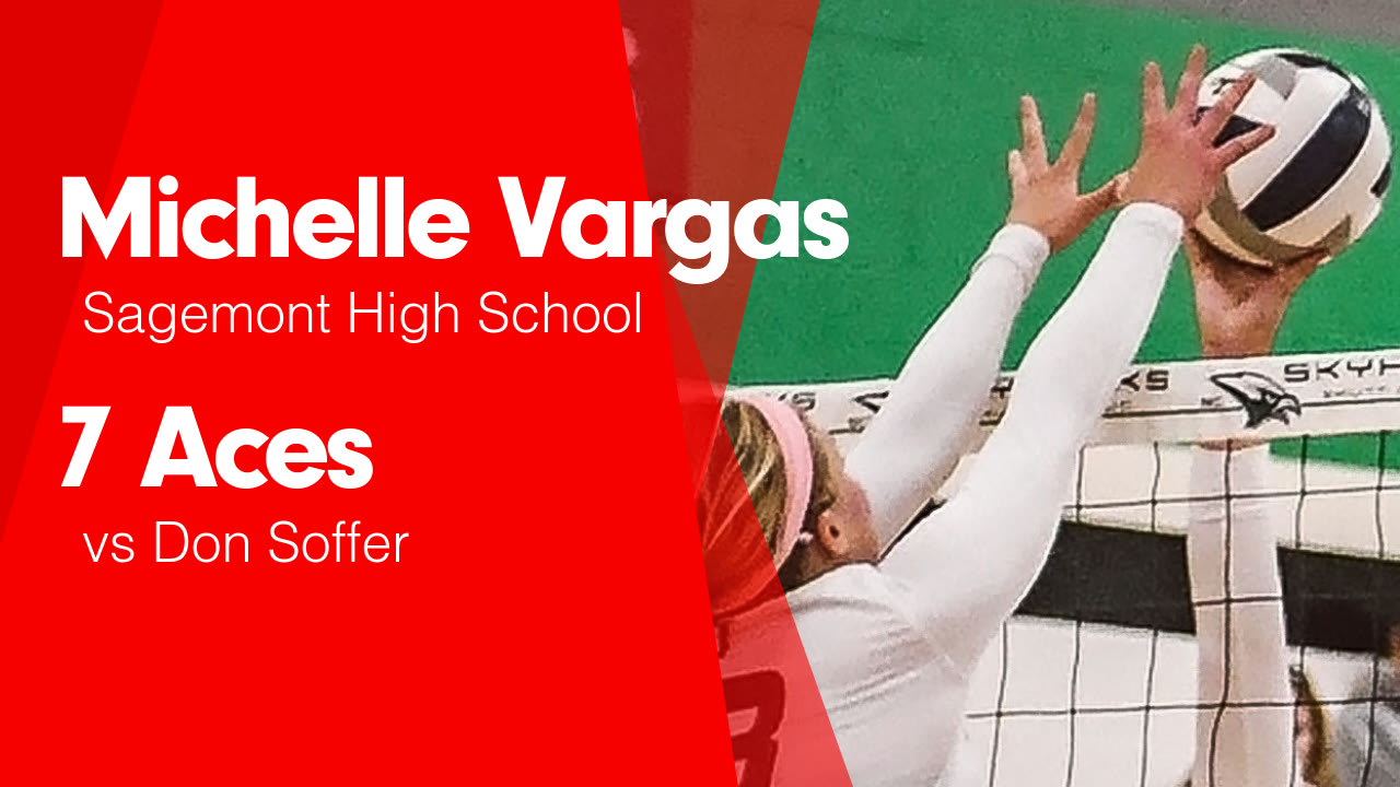 7 Aces vs Don Soffer - Michelle Vargas highlights