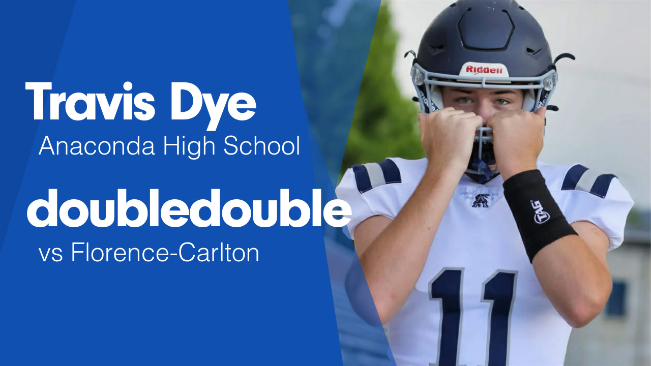 Double Double vs Florence-Carlton - Travis Dye highlights - Hudl