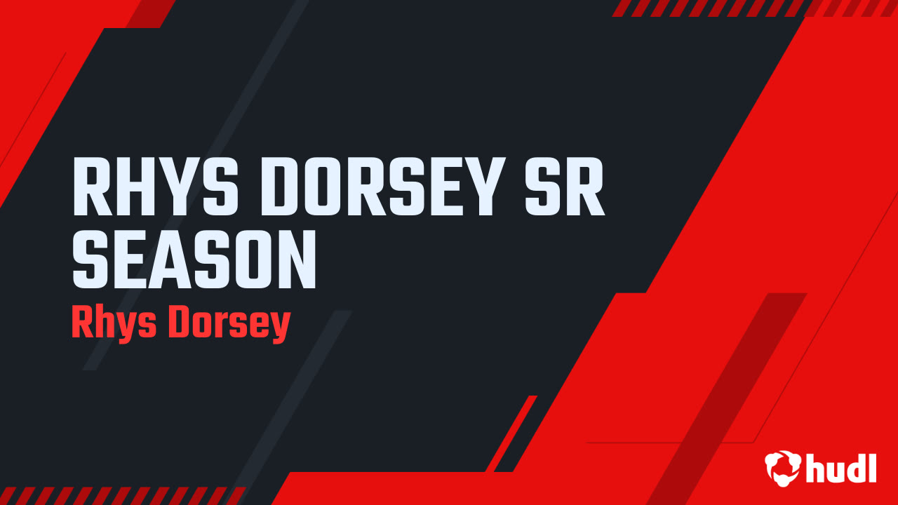 Rhys Dorsey - Bob Jones - 2025 Senior Season Highlights 