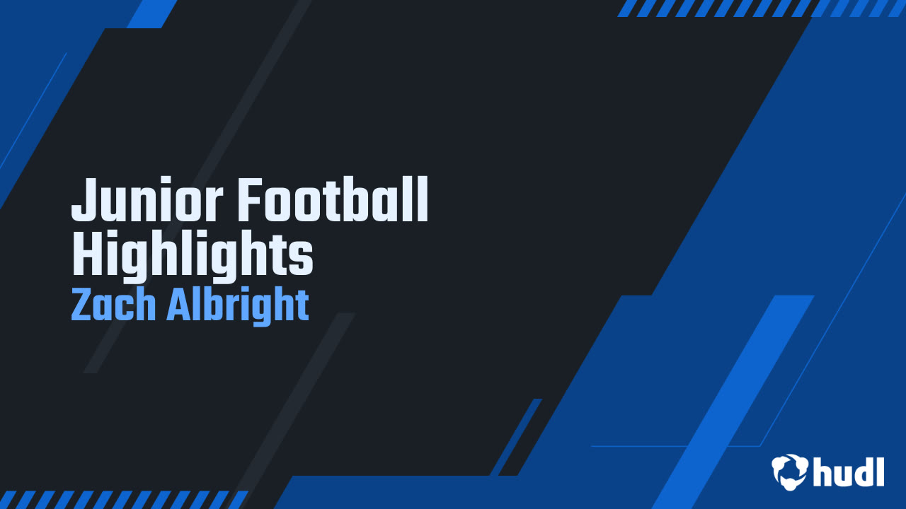  Zach Albright - Glacier Peak - 2025 Junior Season Highlights