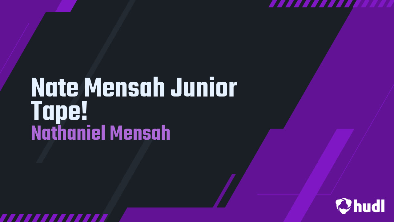 Nathaniel Mensah - Rancho Cucamonga - 2025 Junior Season Highlights
