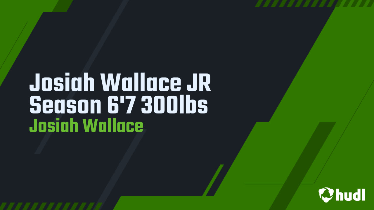 Glenbard West 2027 OT Josiah Wallace 2025 Junior Season Highlights 