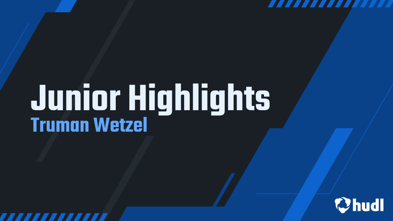 Truman Wetzel - Nicolet - 2025 Junior Season Highlights