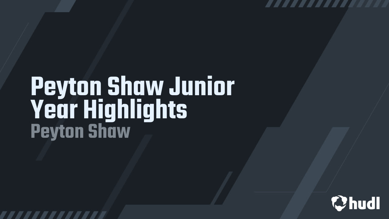 Peyton Shaw - Mansfield - 2025