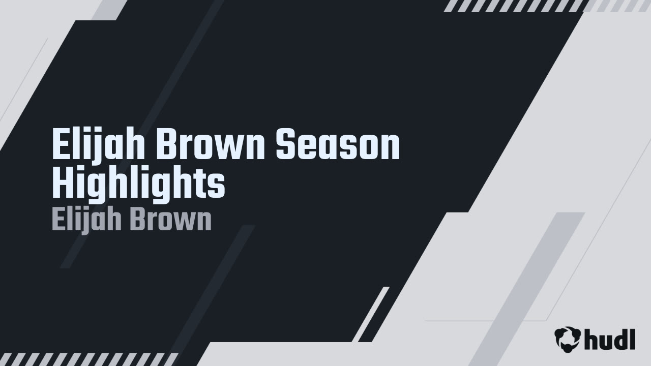  Elijah Brown - Prattville - 2025 Junior Season Highlights 