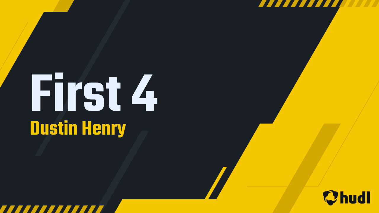 First 4 - Dustin Henry (Boosh) highlights - Hudl