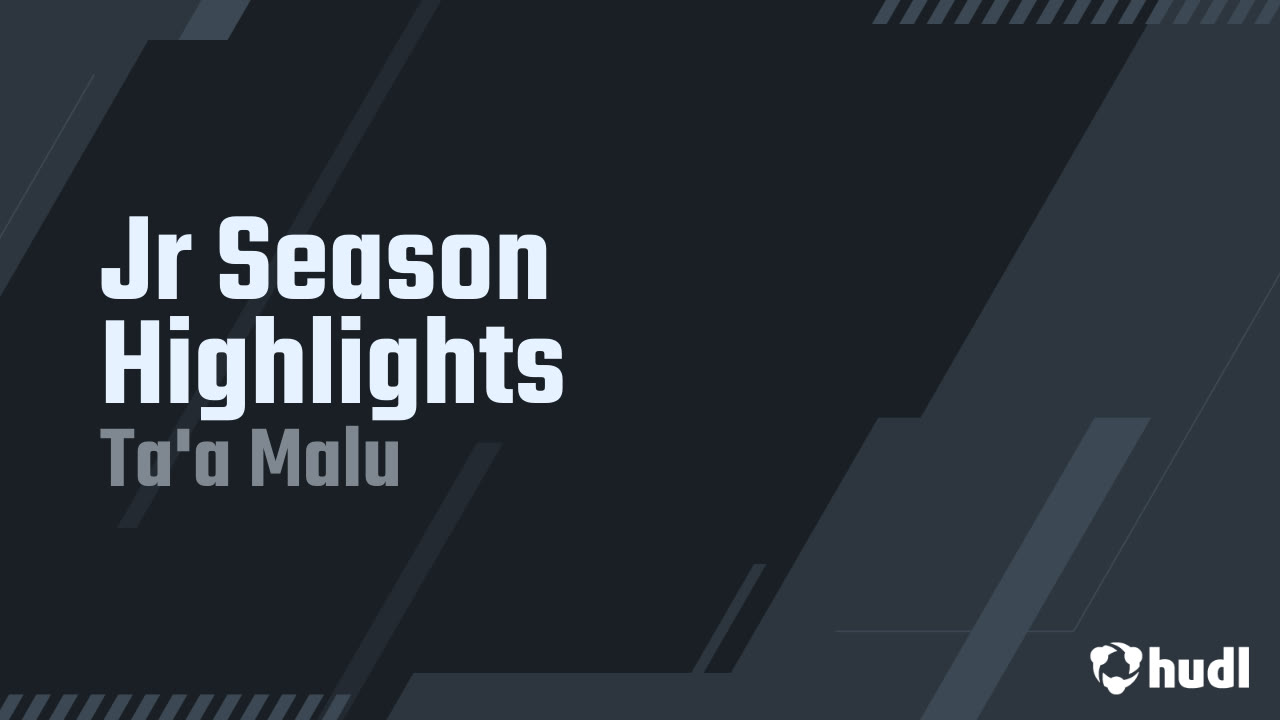 Ta'a Malu - Annie Wright - 2024 Junior Season Highlights