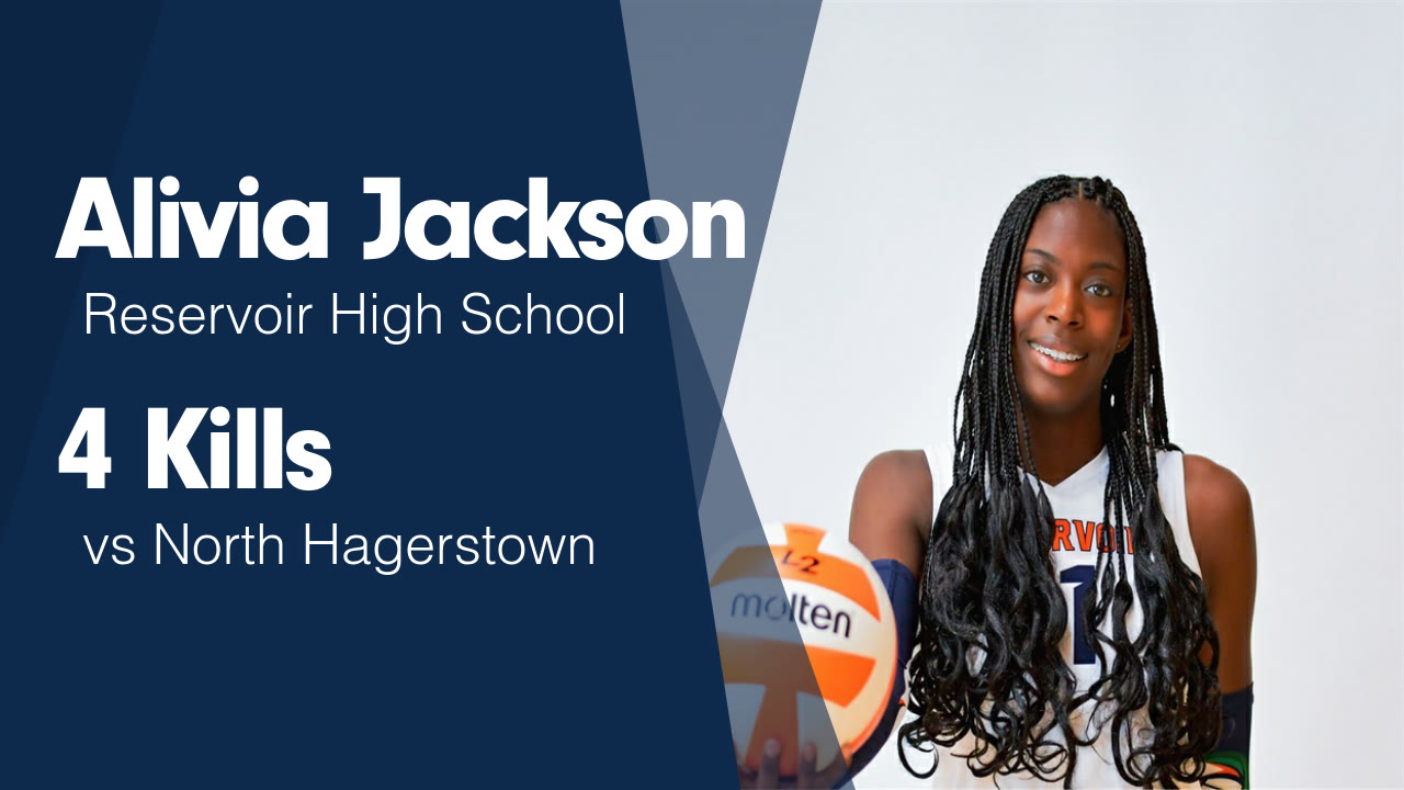 4 Kills vs North Hagerstown - Alivia Jackson highlights - Hudl