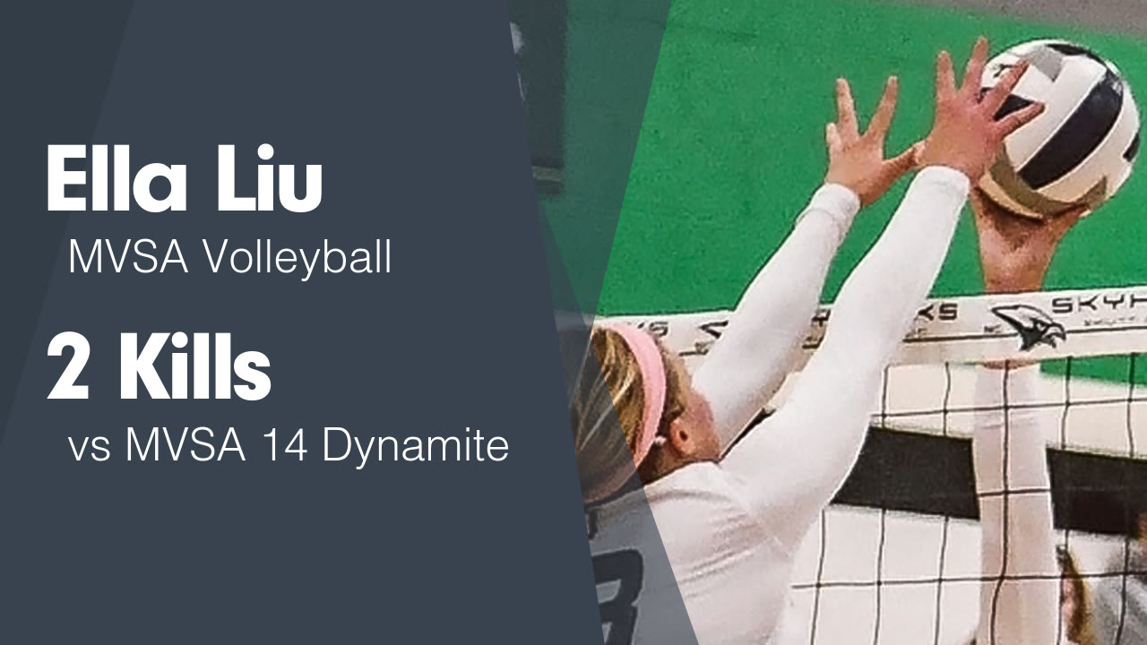 2 Kills vs MVSA 14 Dynamite - Huiying Liu highlights - Hudl
