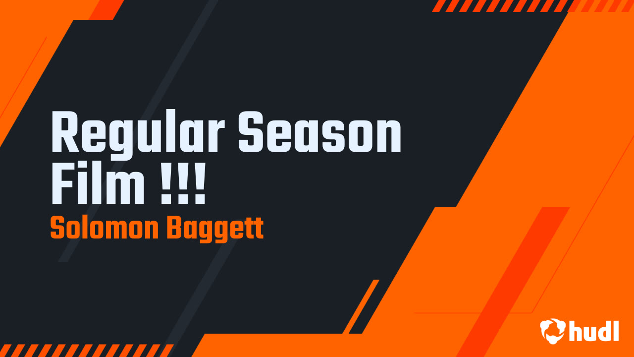 Solomon Baggett - Ocean Springs - 2025 Senior Season Highlights