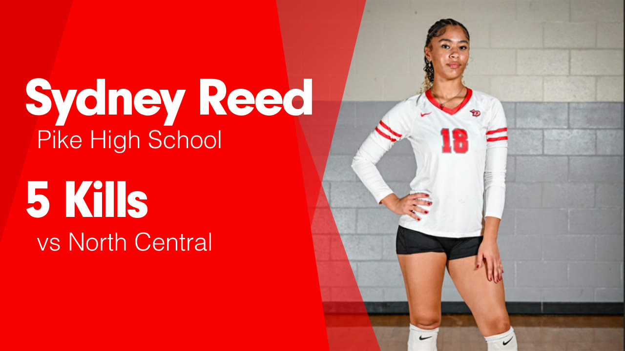 5 Kills vs North Central - #18 Sydney Reed highlights - Hudl