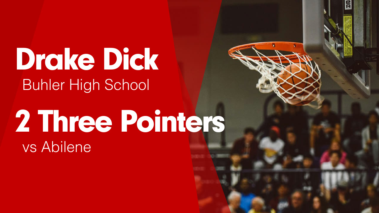 2 Three Pointers vs Abilene - Drake Dick highlights - Hudl